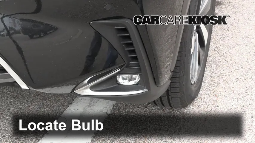 2019 Lexus NX300h 2.5L 4 Cyl. Éclairage Feu antibrouillard (remplacer l'ampoule)